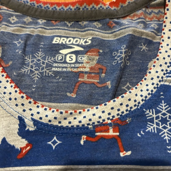 Brook Christmas running shirt - Picture 2 of 2
